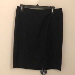 Black Knee Length Skirt